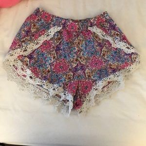 LF trendy printed shorts